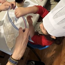 Nature Bear Academy - While cooking we use our math,reading,writing and many other skills.
