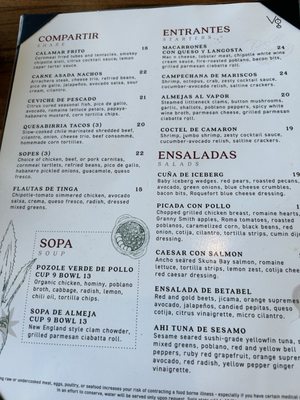 Menu photo 1 Ventana Grill Pismo Beach, CA Menu photo 1 Ventana Grill Pismo Beach, CA