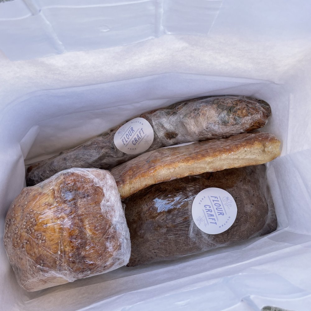 Flour Craft Bakery - Yes, my wife purchased almost one of each gluten free loaf available - Bakeries Near Me - Mill Valley, California Flour Craft Bakery - Yes, my wife purchased almost one of each gluten free loaf available - Bakeries Near Me - Mill Valley, California