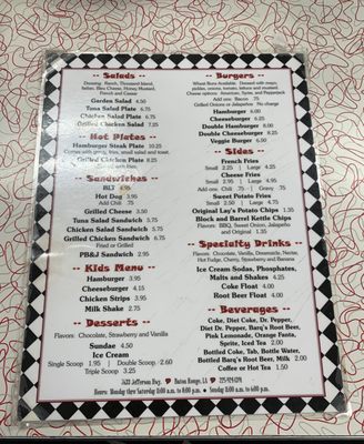 Menu photo 4 Dearman's Diner Baton Rouge, LA Menu photo 4 Dearman's Diner Baton Rouge, LA