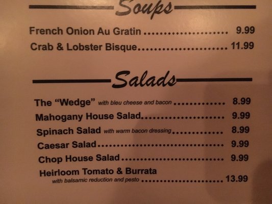 Menu photo 6 Mahogany Prime Steakhouse Tulsa, OK Menu photo 6 Mahogany Prime Steakhouse Tulsa, OK