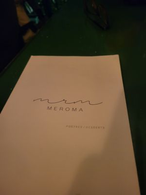 Menu photo 1 Meroma Ciudad de México, DIF Menu photo 1 Meroma Ciudad de México, DIF