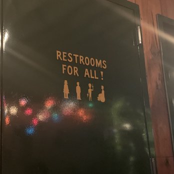 Roberta's - restroom sign was cute - Pizza Near Me - Brooklyn, New York Roberta's - restroom sign was cute - Pizza Near Me - Brooklyn, New York