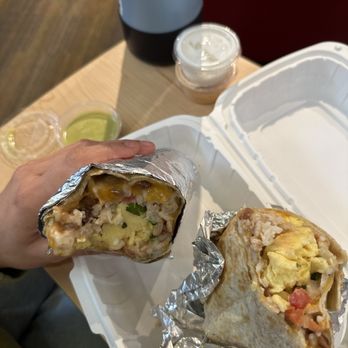 Maria’s Tacos - Breakfast Burrito! - Tacos Near Me - Isla Vista, California
