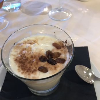 Garibaldi - Rice pudding with raisins. - Seafood Near Me - Playa de la Américas, TF