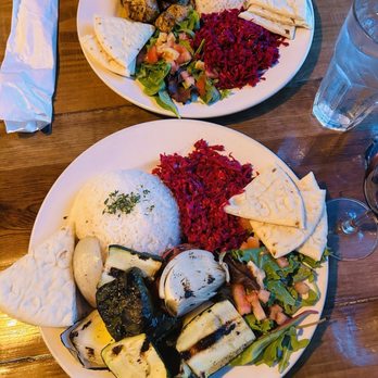 Bodrum Mediterranean Kitchen - Veggie Kebab Platter chicken Chicken Shish Kebab Platter - Salad Near Me - Jacksonville, Florida