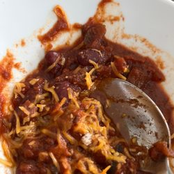 Uncle Cheetah's Soup Shop - The beans in beanless chili