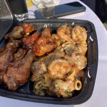 Hungry AF - Shrimp Pasta and Teriyaki wings - Chicken Wings Near Me - Decatur, Georgia Hungry AF - Shrimp Pasta and Teriyaki wings - Chicken Wings Near Me - Decatur, Georgia