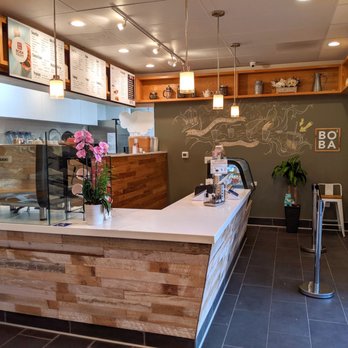 Boba Square - Interior register area - Coffee & Tea Near Me - Irvine, California