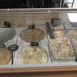 Downtown Pizza - They carry sassy cow and purple door ice cream!