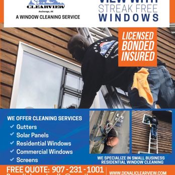 Denali Clearview - Featured in the 49th degree magazine - Window Washing Near Me Denali Clearview - Featured in the 49th degree magazine - Window Washing Near Me