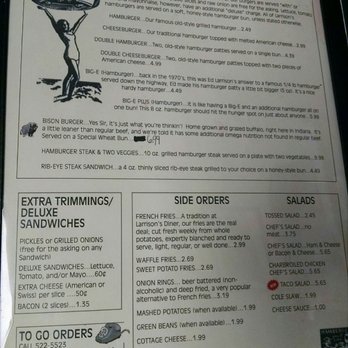 Larrison's Diner - Sandwiches Near Me - Seymour, Indiana