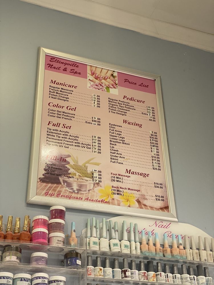 ELTINGVILLE NAIL SALON INCORPORATED Updated September 2024 34