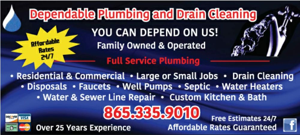 Slide of Dependable Plumbing and Home Remodeling