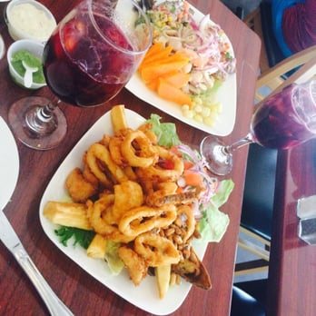 Chalan on the Beach - Peruvian ceviche and Jalea Mixta. Sangria! - Latin American Near Me - Miami Beach, Florida Chalan on the Beach - Peruvian ceviche and Jalea Mixta. Sangria! - Latin American Near Me - Miami Beach, Florida