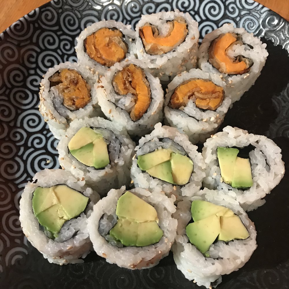 Tokyo Sushi - $4 - Sweet Potato Roll $4 - Avocado Roll - Japanese Near Me - York, Ontario Tokyo Sushi - $4 - Sweet Potato Roll $4 - Avocado Roll - Japanese Near Me - York, Ontario
