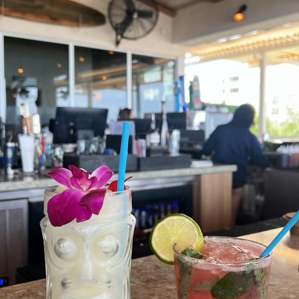 Beach House - Pina Colada & Strawberry mojito - Bars Near Me - Pompano Beach, Florida Beach House - Pina Colada & Strawberry mojito - Bars Near Me - Pompano Beach, Florida