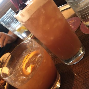 Outback Steakhouse - Smoked orange bourbon (something something) and Huckleberry Hooch Moonshine - Steakhouses Near Me - Tempe, Arizona
