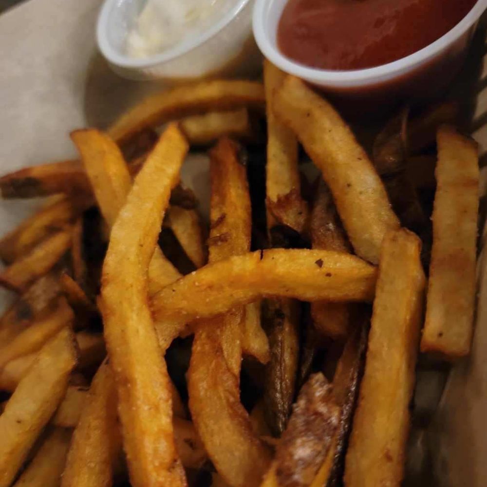 Everett's - Fries with a homemade ketchup, kinda a horseradish flavor - American Near Me - Omaha, Nebraska Everett's - Fries with a homemade ketchup, kinda a horseradish flavor - American Near Me - Omaha, Nebraska
