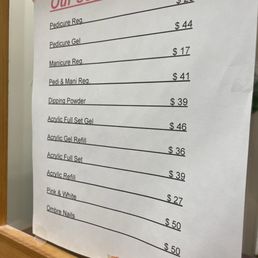 Service menu Service menu