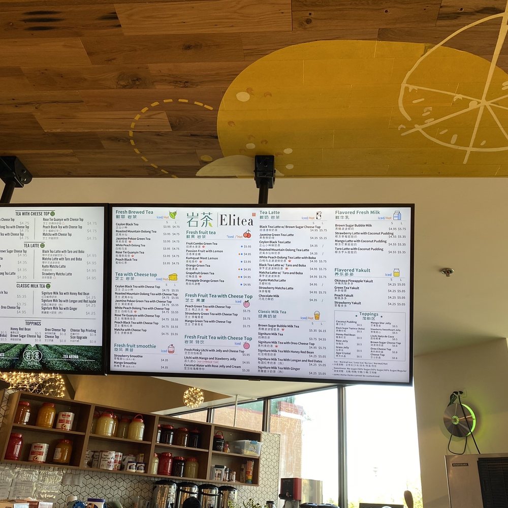 Elitea - Menu - Bubble Tea Near Me - Schaumburg, Illinois Elitea - Menu - Bubble Tea Near Me - Schaumburg, Illinois