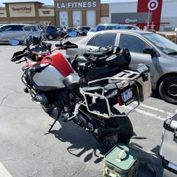 Inter City Towing - Photo of motorcycle before driver dropped my motorcycle.