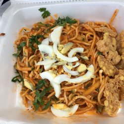 Zwe Ka Bin Hala Restaurant - Noodle salad at Zwe Ka Bin, Utica NY