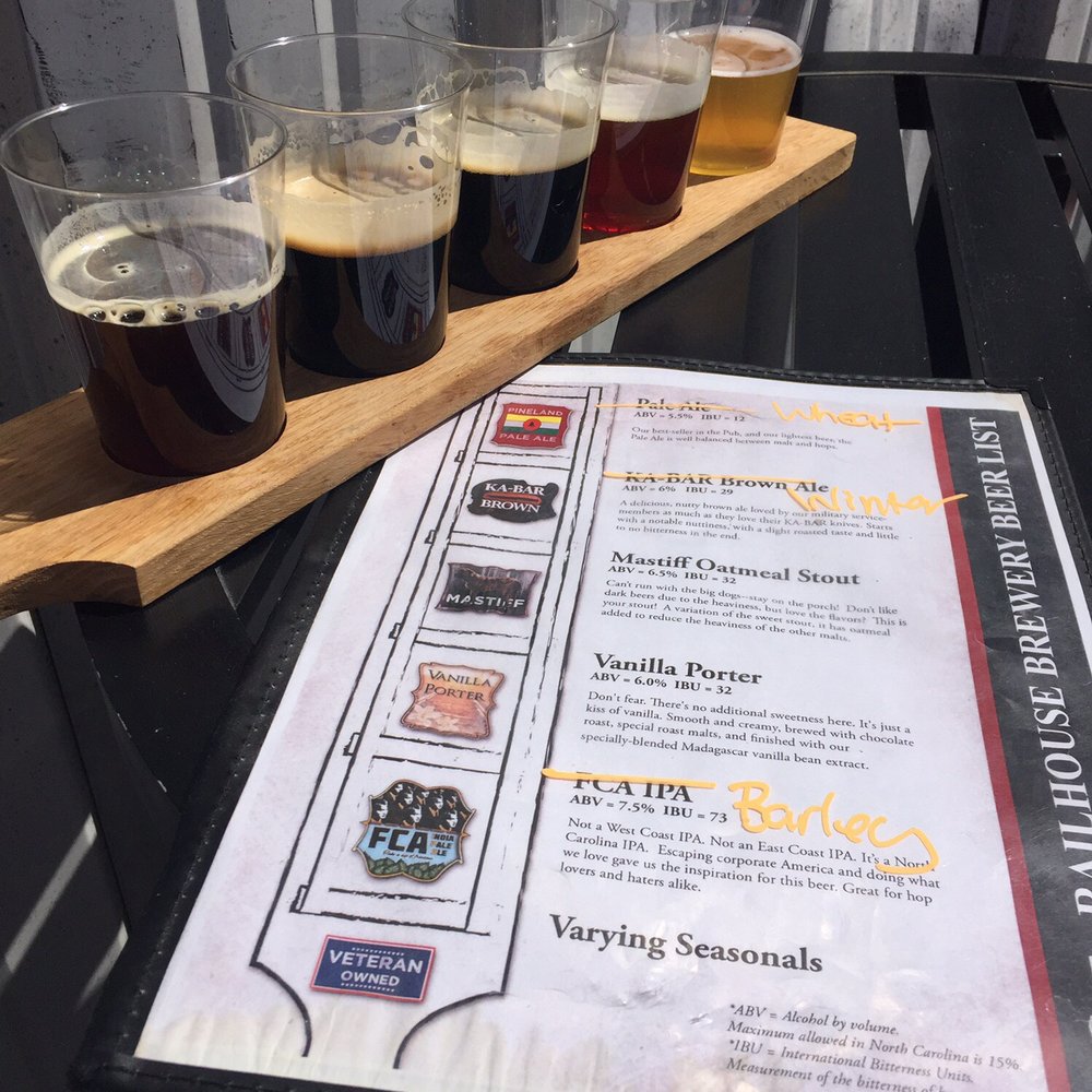 Railhouse Brewery - Flight - Pubs Near Me - Aberdeen, North Carolina Railhouse Brewery - Flight - Pubs Near Me - Aberdeen, North Carolina