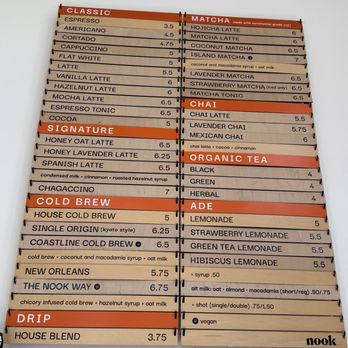 Nook Coffee Bar - Coffee & Tea Near Me - Torrance, California