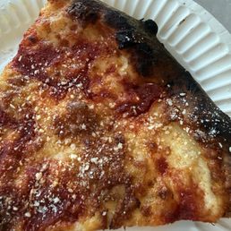 Not much cheese on this cheese.
