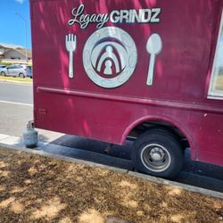 Legacy Grindz - Part of the lunch wagon there signage