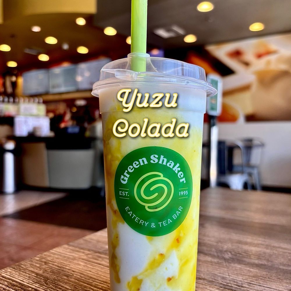 Green Shaker by Ten Ren - Not bad ! - Bubble Tea Near Me - Walnut, California