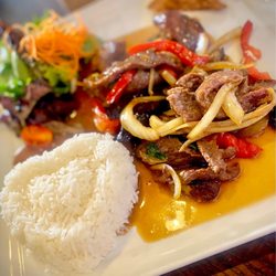 Coconut Rabbit - Stir Fried Chinese Eggplants with Beef