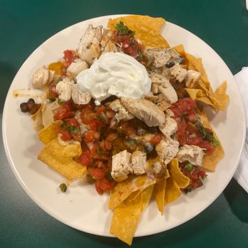 Blind Mule - Loaded Nachos with grilled chicken - American Near Me - Mobile, Alabama