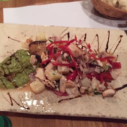 Palo Santo - Ceviche de hongos (entrada)