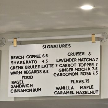 Longshore Coffee - Signature menu - Coffee & Tea Near Me - Coventry, Rhode Island