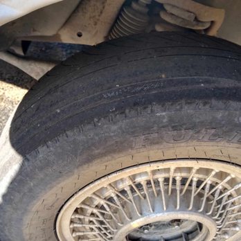 Walmart Supercenter - Old tire they said was fine. - Department Stores Near Me - Independence, Kansas