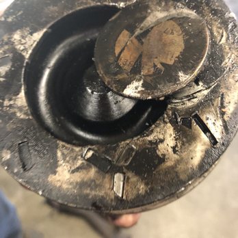 Schwarze Trailer Repair - Pad piston found on a 7.3 Ford engine rebuild - Tires Near Me - Waterloo, Illinois Schwarze Trailer Repair - Pad piston found on a 7.3 Ford engine rebuild - Tires Near Me - Waterloo, Illinois