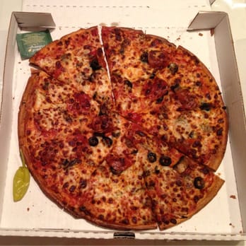 Papa Johns Pizza - Pepperoni, Olives, Mushrooms, & Onions - Pizza Near Me - Alpharetta, Georgia Papa Johns Pizza - Pepperoni, Olives, Mushrooms, & Onions - Pizza Near Me - Alpharetta, Georgia