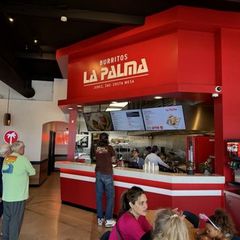 Burritos La Palma - Main ordering counter & kitchen - Mexican Near Me - Costa Mesa, California