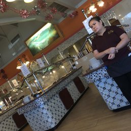 This lady stood there the entire time I ate staring at me. probably just trying to offer good service but it was very awkward.