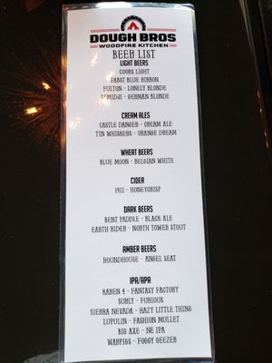 Menu photo 2 Dough Bros Woodfire Kitchen Baxter, MN Menu photo 2 Dough Bros Woodfire Kitchen Baxter, MN