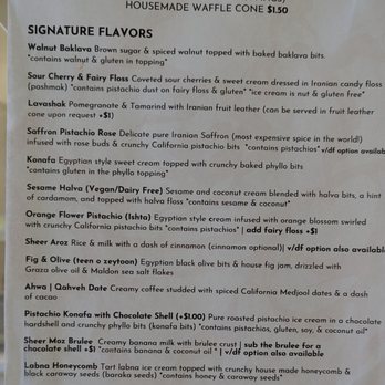 Kinrose Creamery - menu - Ice Cream & Frozen Yogurt Near Me - Pasadena, California Kinrose Creamery - menu - Ice Cream & Frozen Yogurt Near Me - Pasadena, California