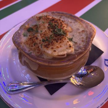 Bacall's - French Onion Soup - New American Near Me - New York, New York