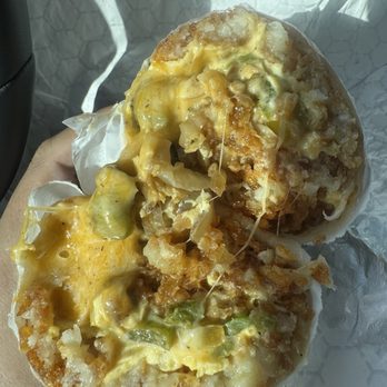 LJ's Lil' Cafe - Veggie breakfast burrito (no tomato) - Breakfast & Brunch Near Me - Orange, California