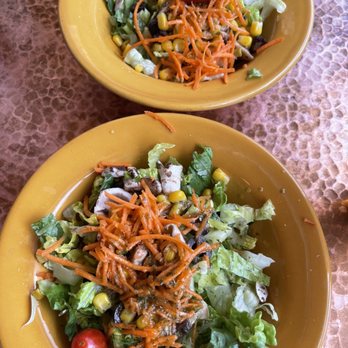 Oscar's Cafe - Dinner Salad - Mexican Near Me - Springdale, Utah