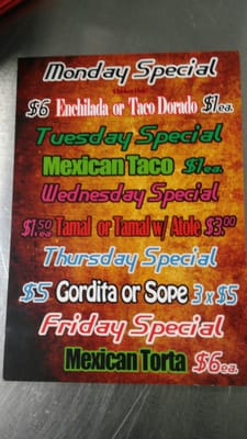 Menu photo 3 Rincon Mexicano Inver Grove Heights, MN Menu photo 3 Rincon Mexicano Inver Grove Heights, MN