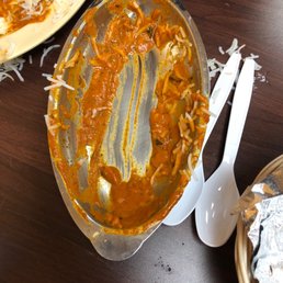 a plate of food on a table
