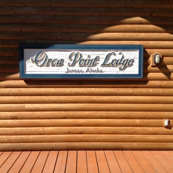 Orca Point Lodge - Photo taken 8/2/2014 - sign - Bed & Breakfast Near Me - Juneau, Alaska