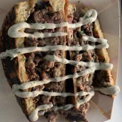Jalapeño smash burger